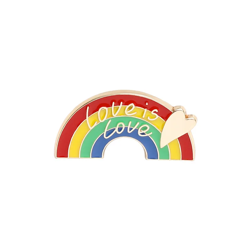 Colorful Rainbow-Themed Brooch for Unisex Accessories 9 Colorful Rainbow-Themed Brooch for Unisex Accessories - Image 9