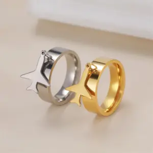 Minimalist Stainless Steel Airplane Ring for Men 9 Sea368249e61443168ef59cbe1a981b4eN