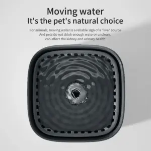 Modern Black Pet Water Fountain 3L 10 Sea4e921b2ff54fea85864860c02c723du