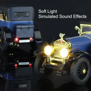 Vintage Car Model 1:32 Scale with Sound Effects 13 Sea524888a168473595db886e0f267368T