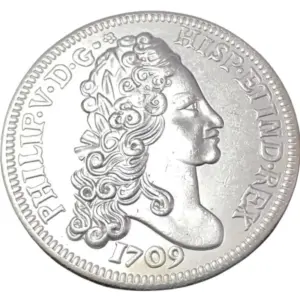 Antique 8 Reales Coin Replica 1840+