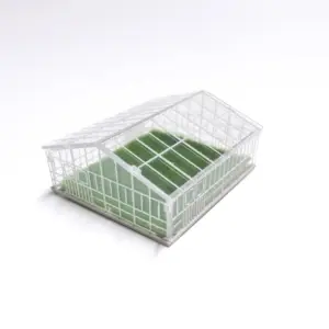 Miniature Greenhouse Model in 3 Scales 12 Sea6622d5d9574d0faecc7e2eeefabf2c6