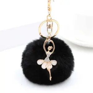 Rhinestone Ballerina Keychain for Women 16 Sea8b7409486c46f48b0df1df97e1907ft