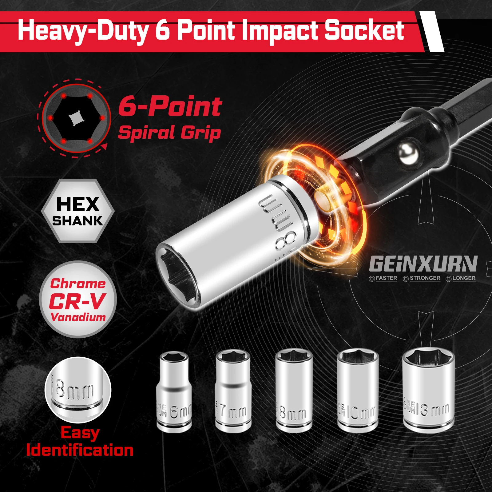 44-Piece Durable Tool Set with Storage Case 6 44-Piece Durable Tool Set with Storage Case - Image 6