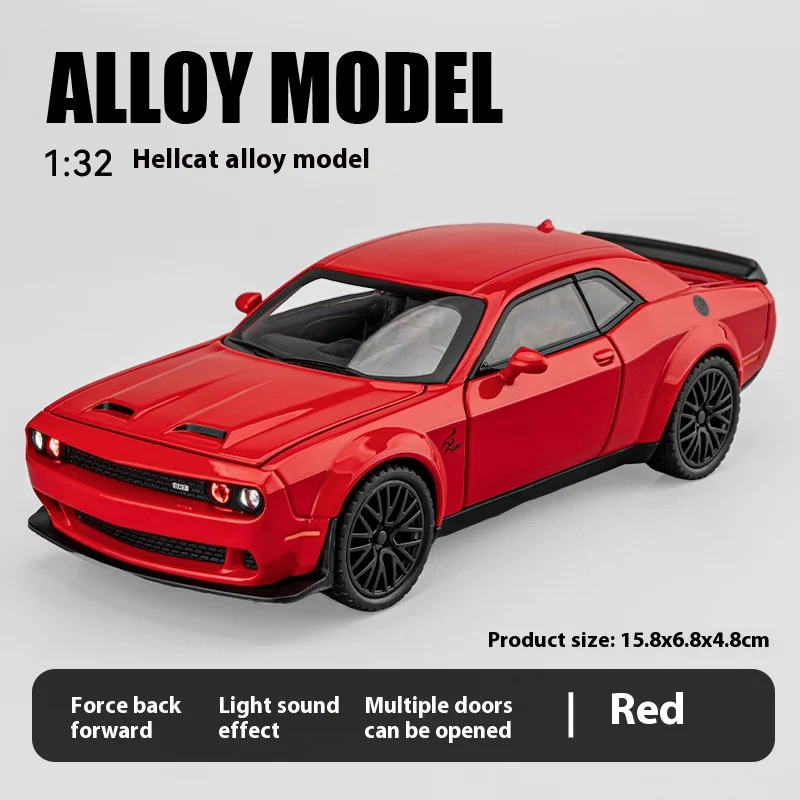 1:32 Scale Black Sports Car Model with Sound 9 1:32 Scale Black Sports Car Model with Sound - Image 9