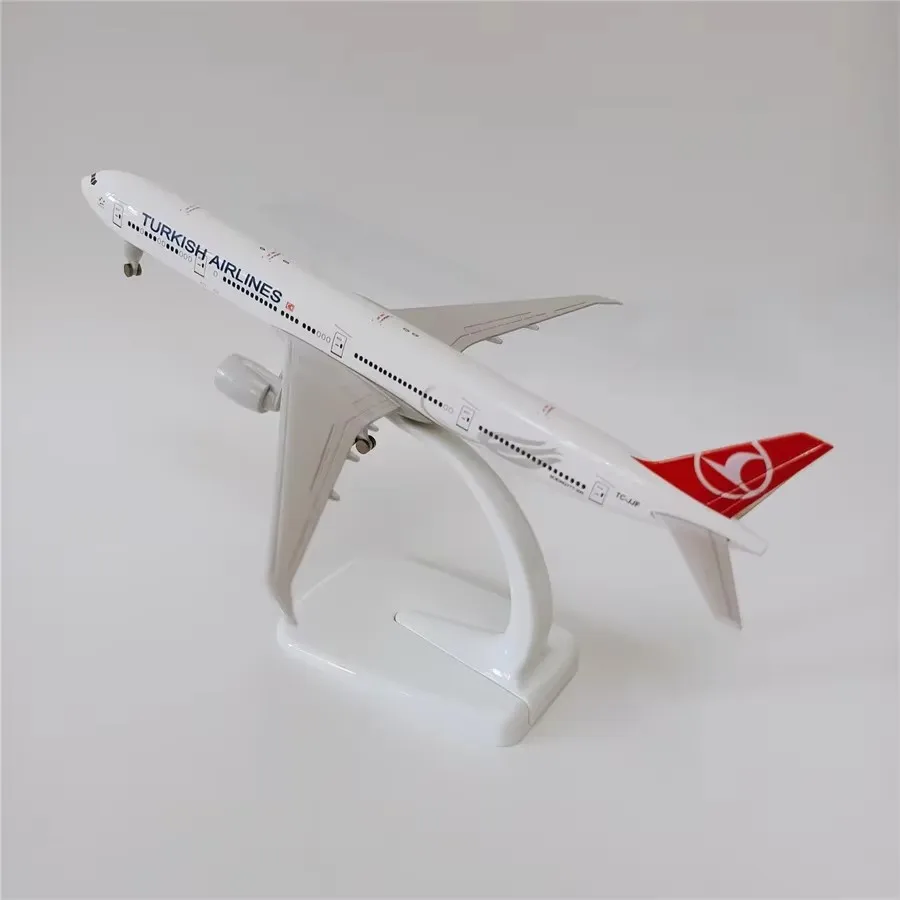 B777 Turkish 20cm Scale Model Aircraft Replica 6 B777 Turkish 20cm Scale Model Aircraft Replica - Image 6