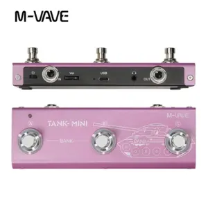 Pink M-VAVE Tank Mini Guitar Pedal 10 Seb12733423174cd4a9c79efb7f89a32cx
