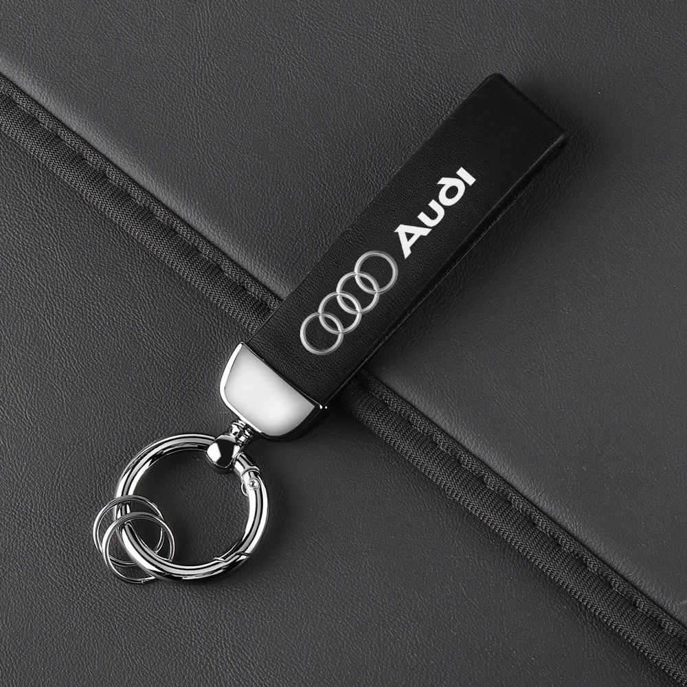 Premium Logo 3D Metal Leather Keychain 3 Premium Logo 3D Metal Leather Keychain - Image 3