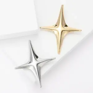Silver Cross Star Brooch for Women and Men 9 Seb15ebaa38764c3f904243261984a8b6Y