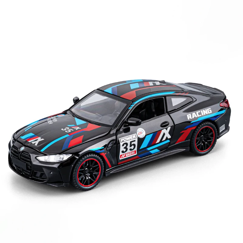 BMW M4 Track Version 1:32 Diecast Model Car 7 BMW M4 Track Version 1:32 Diecast Model Car - Image 7