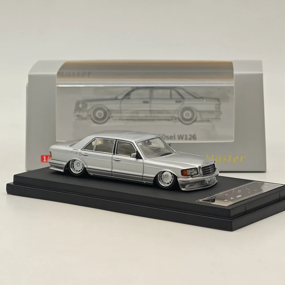 Diecast Mercedes-Benz W126 S560SEL Model 1:64 8 Diecast Mercedes-Benz W126 S560SEL Model 1:64 - Image 8