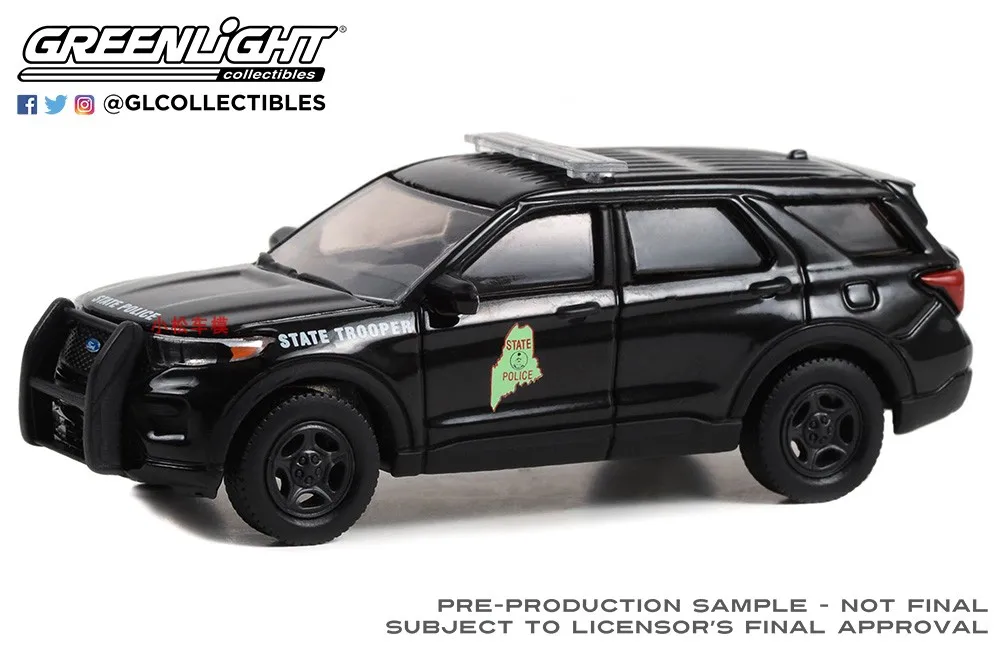 2021 Ford Detective Police Car Diecast Model 3 2021 Ford Detective Police Car Diecast Model - Image 3