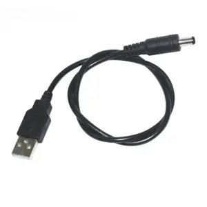 USB to DC Power Extension Cable 1m 2A for Small Electronics