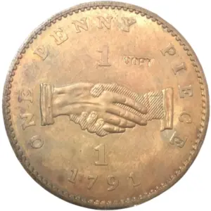 Antique Sierra Leone Coin Replica 28.4mm