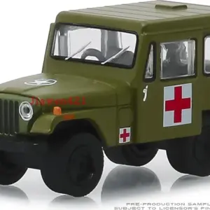 1976 Jeep DJ-5 Ambulance Diecast Model in Green 6 Seb699d2d984a4bf7adb7b7d019242848s