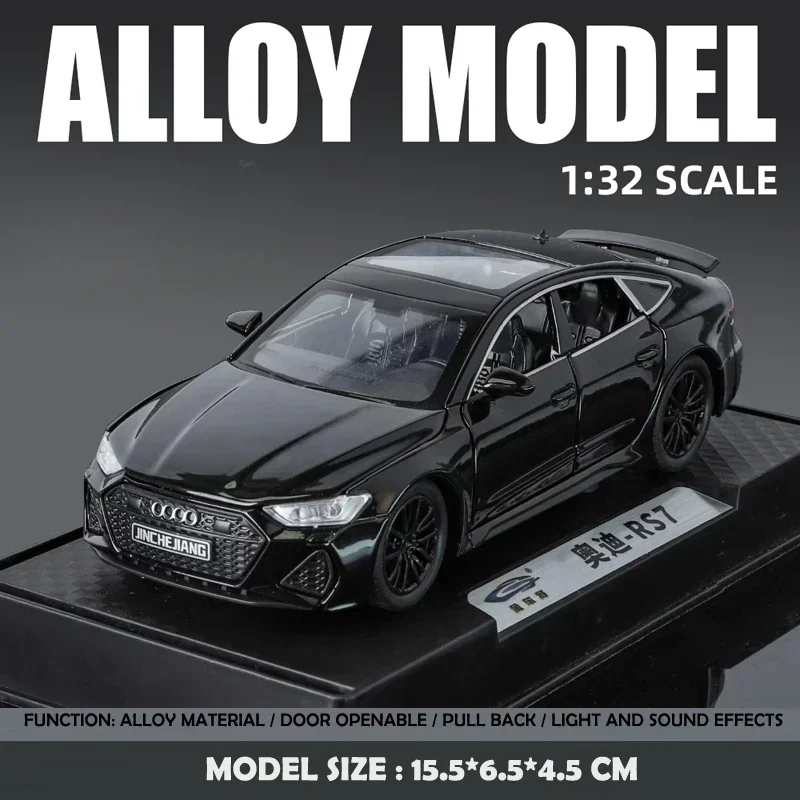 1:32 RS7 Sportback Diecast Model in Iridescent Finish 8 1:32 RS7 Sportback Diecast Model in Iridescent Finish - Image 8
