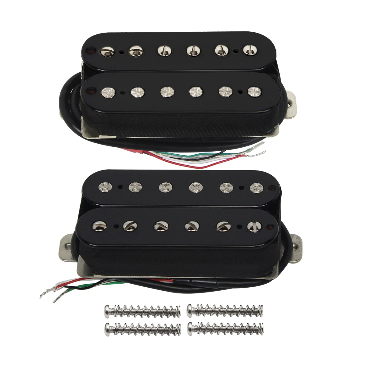 Alnico 5 Humbucker Pickup Set for Electric Guitars 6 Alnico 5 Humbucker Pickup Set for Electric Guitars - Image 6
