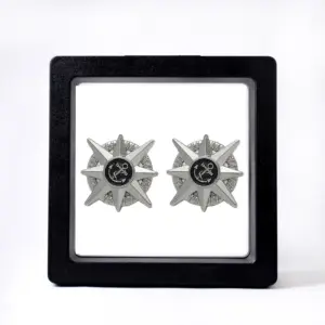 Nautical Star-Shaped Metal Brooch in Gold Tone 18 Sebccb97865f94ccf8a1316d5fc3d52a5Y