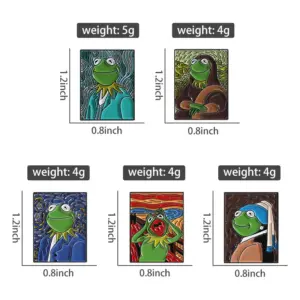 Vibrant Artistic Frog Brooch in Zinc Alloy 13 Sebf0df096bcb4355b89371b2b78e5f889