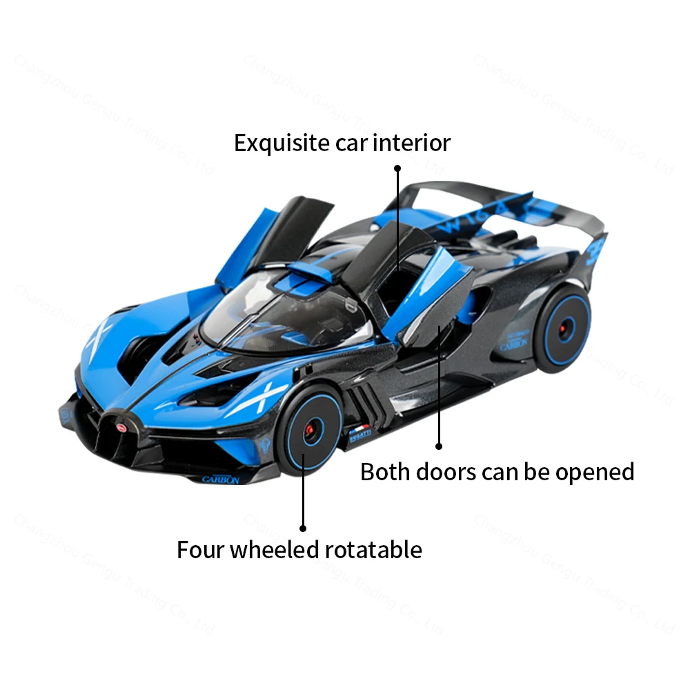 Maisto Bugatti Bolide 1:24 Scale Model Car 3 Maisto Bugatti Bolide 1:24 Scale Model Car - Image 3