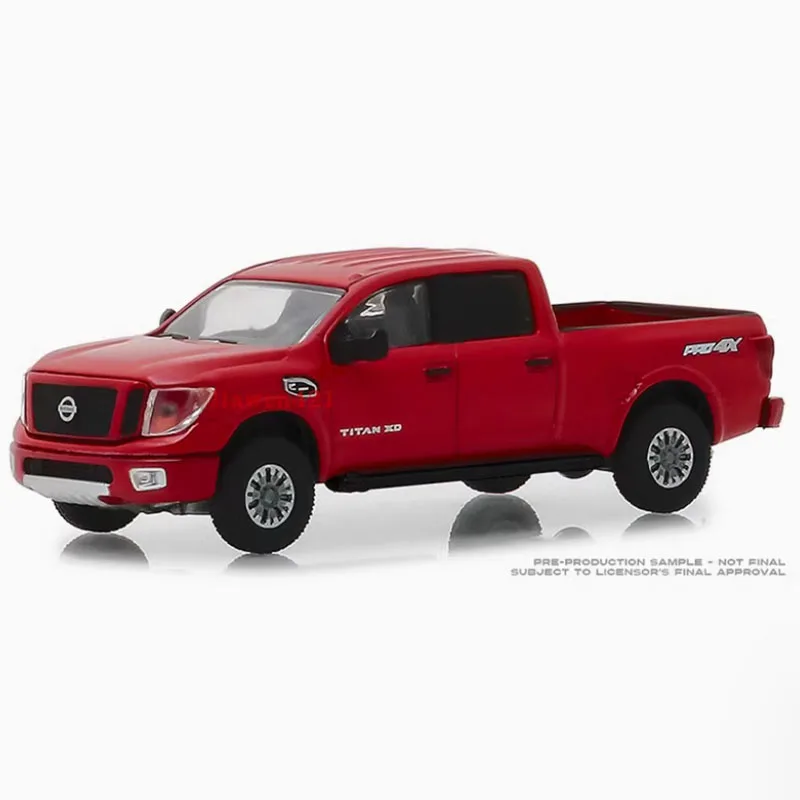 Red 2018 Titan XD Pro 4X Diecast Model 3 Red 2018 Titan XD Pro 4X Diecast Model - Image 3