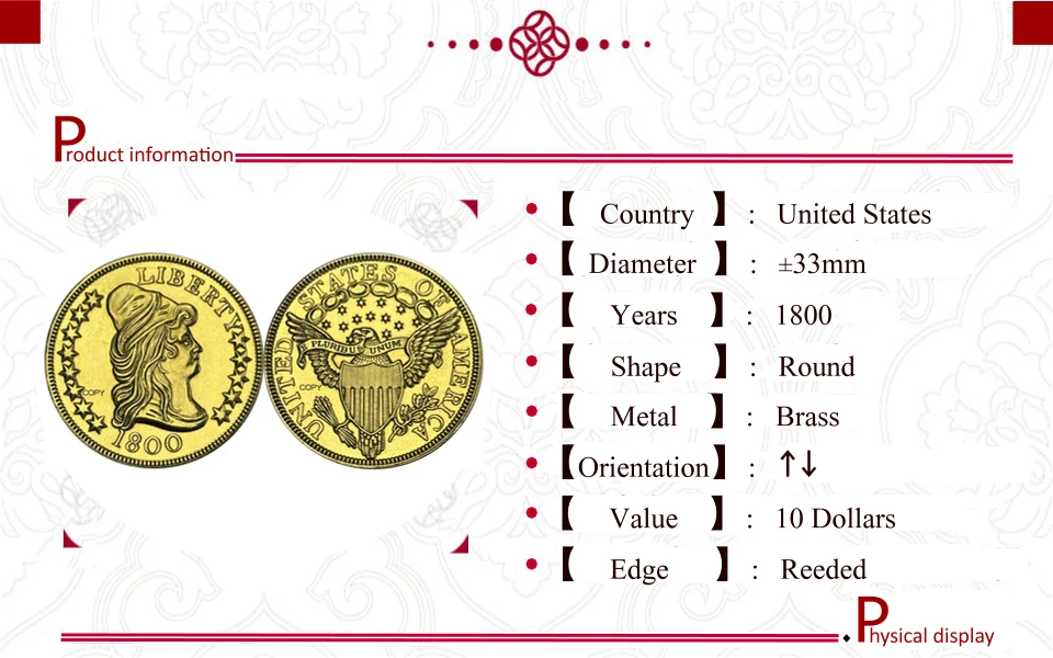 Antique Liberty Replica with Vintage Finish 6 Antique Liberty Replica with Vintage Finish - Image 6