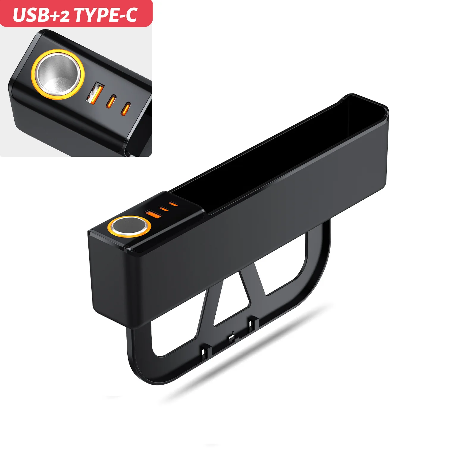 Car Seat Gap Organizer with USB-C & LED 7 Car Seat Gap Organizer with USB-C & LED - Image 7