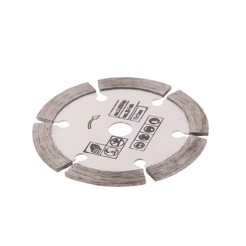 75mm Silver Diamond Cutting Disc for Angle Grinders 5 75mm Silver Diamond Cutting Disc for Angle Grinders - Image 5