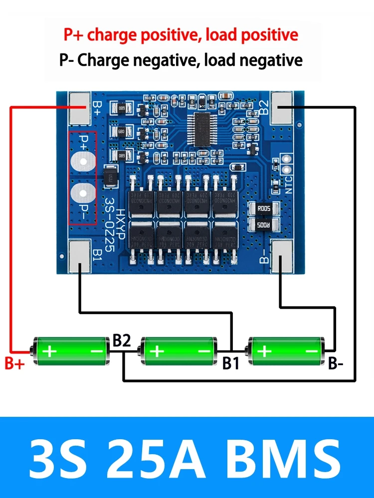 3S Lithium BMS for 12V Battery Packs 7 3S Lithium BMS for 12V Battery Packs - Image 7