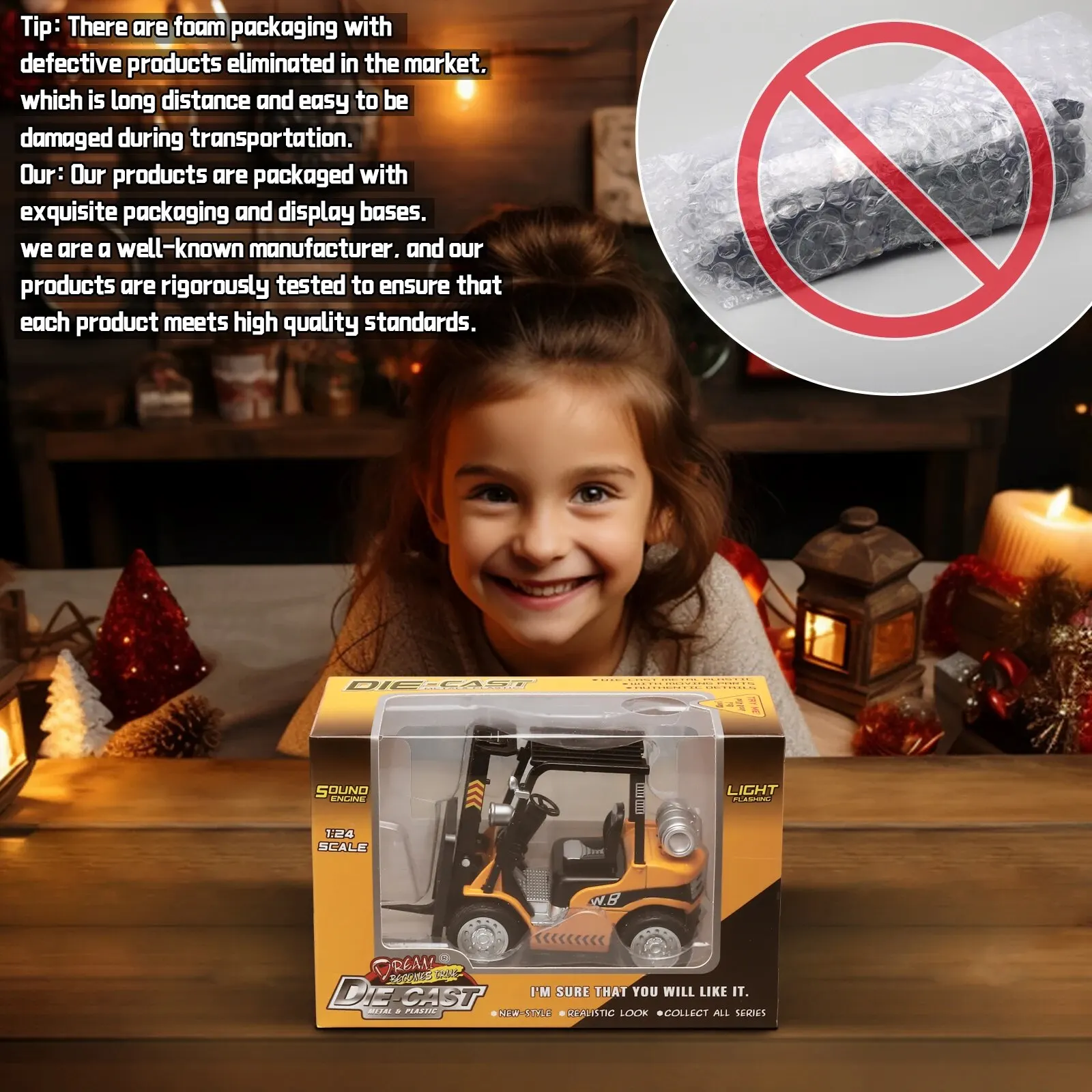 Construction Forklift and Crane Toy Model 5 Construction Forklift and Crane Toy Model - Image 5