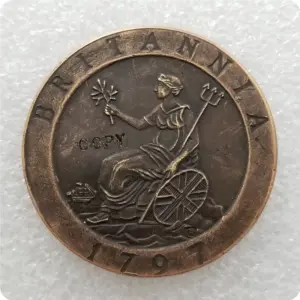 Vintage 1797 UK Penny Replica for Collectors 3 Secdb179885d14b478d904d1345daf3f5m