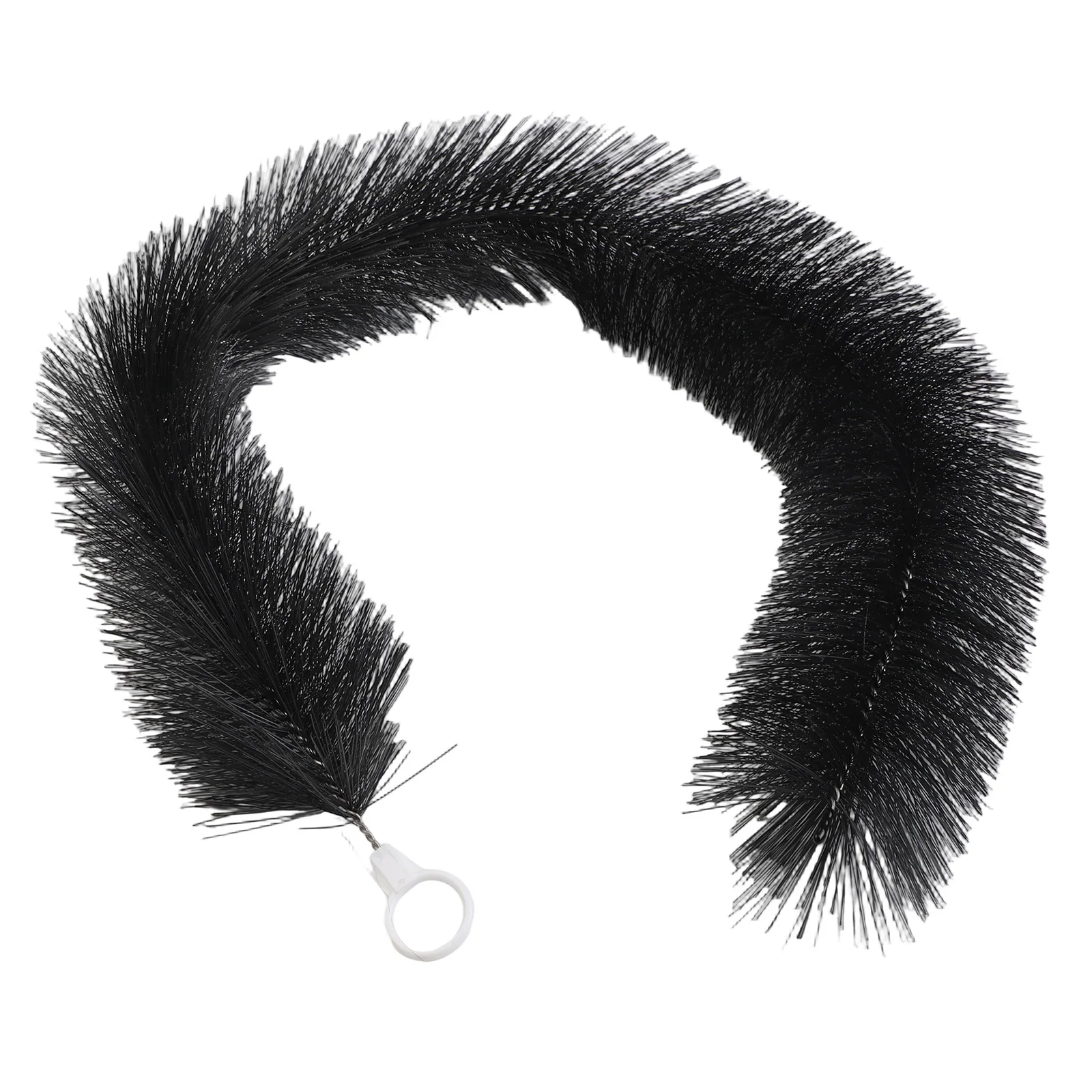 Black Gutter Guard Brush with Stainless Steel Core 2 Black Gutter Guard Brush with Stainless Steel Core - Image 2