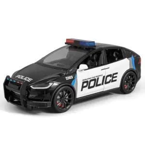 1:24 Scale Police Car Diecast Model 19 Sed030ebcdf18483cb01f52e2b3e5bc28a