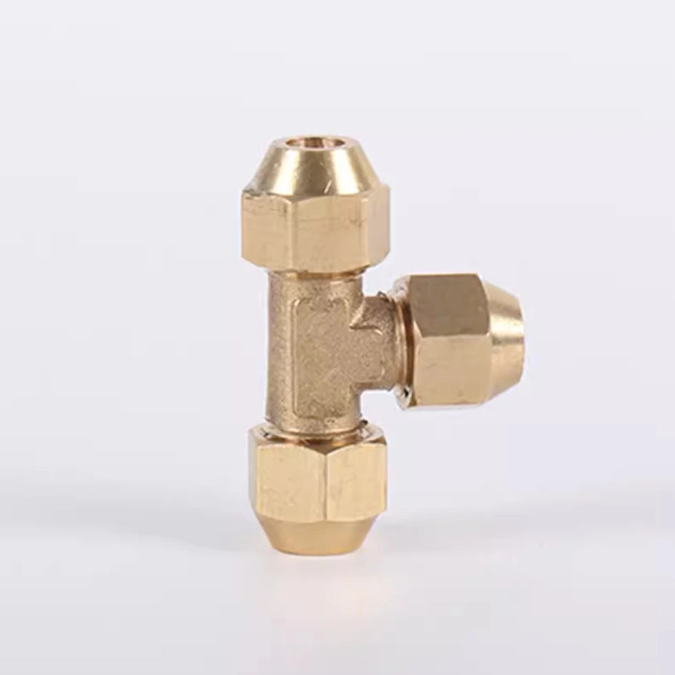 Brass T-Shaped Pipe Connector for Industrial Uses 3 Brass T-Shaped Pipe Connector for Industrial Uses - Image 3