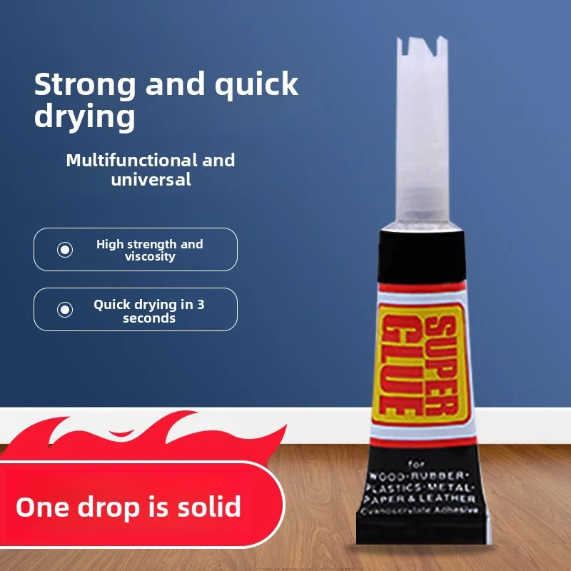 High-Strength Liquid Super Glue Set (12x3g) 2 High-Strength Liquid Super Glue Set (12x3g) - Image 2