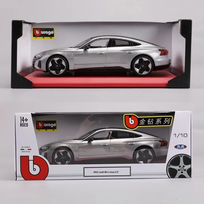 Green RS E-Tron GT 1:18 Diecast Model by Bburago 5 Green RS E-Tron GT 1:18 Diecast Model by Bburago - Image 5