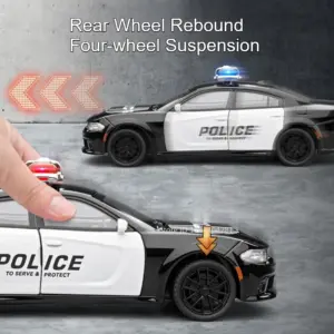 1/32 Scale Diecast Charger Police Car Model 12 Sed4a7558912c4331976fd40b0c6c891a1