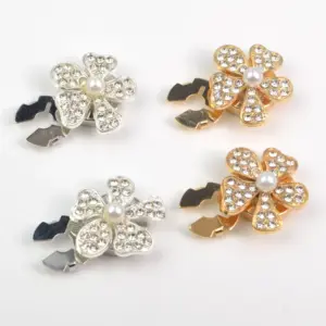 Floral Four-Leaf Clove Cufflinks Set 10 Sedddaa82ff7e4634973784db1cc7a659j