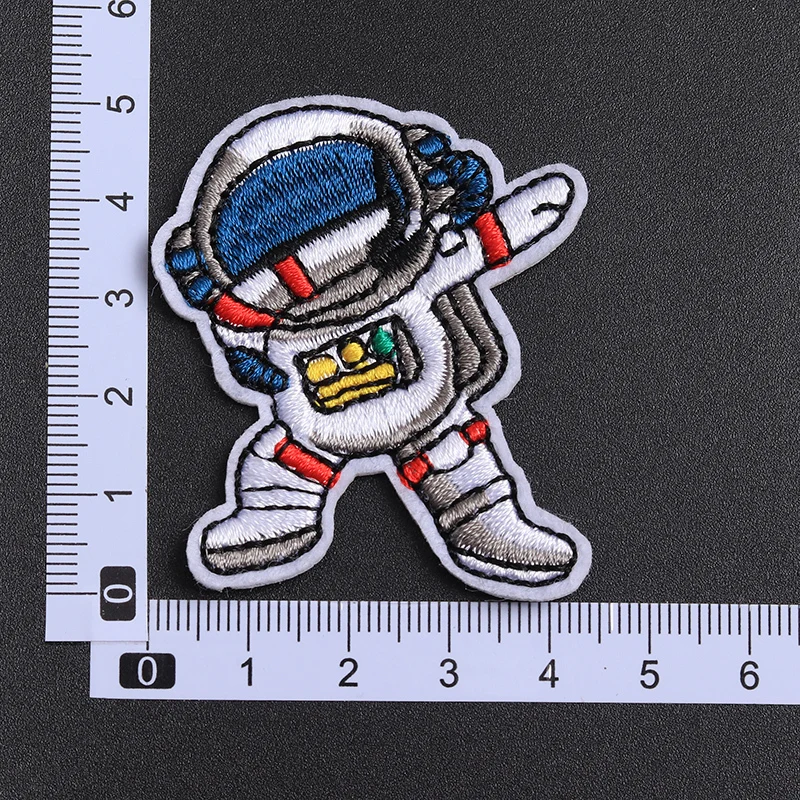 Taxi Compass Astronaut Embroidered Patch Set 10 Taxi Compass Astronaut Embroidered Patch Set - Image 10