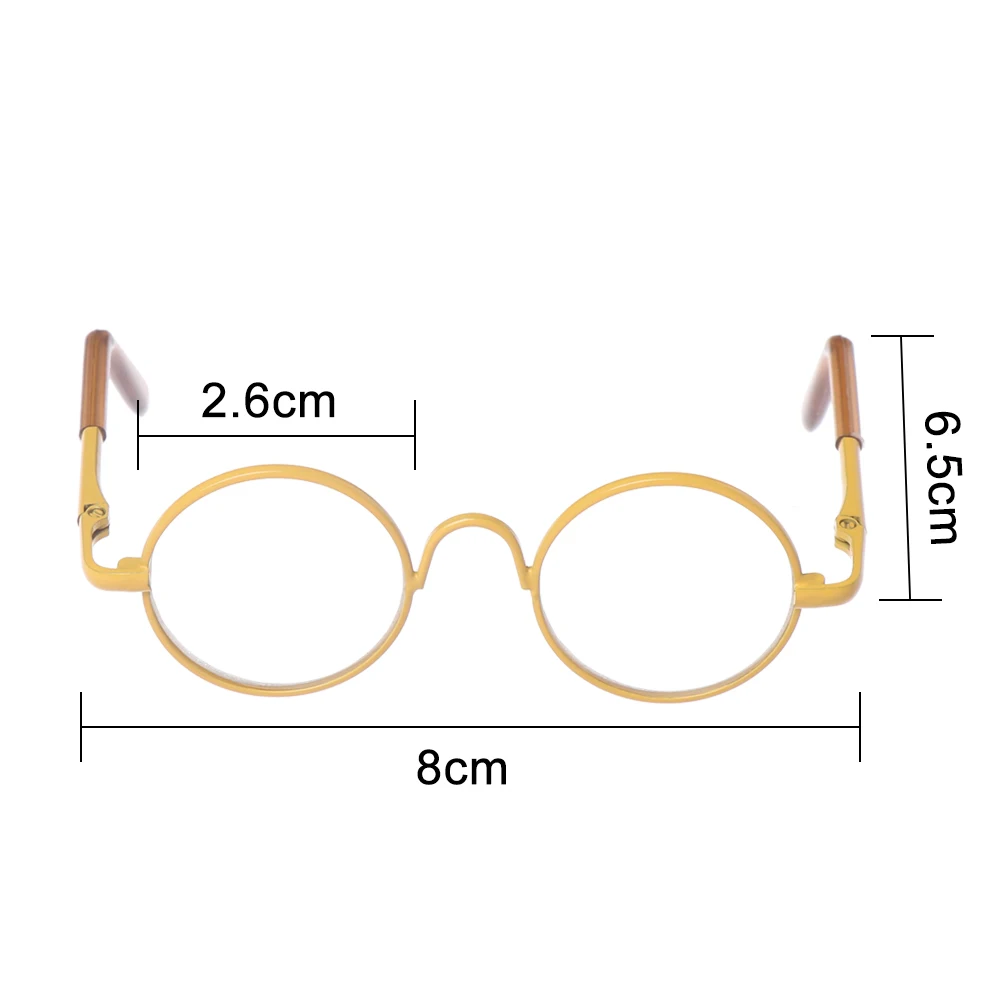 Colorful Mini Doll Glasses for 12/18 Inch Dolls 6 Colorful Mini Doll Glasses for 12/18 Inch Dolls - Image 6