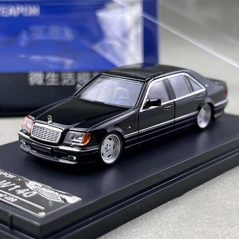 1:64 Scale Mercedes S600 W140 Diecast Model 5 1:64 Scale Mercedes S600 W140 Diecast Model - Image 5