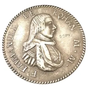 Vintage 1796 Malta 1 Scudo Replica Coin