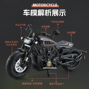 Harley SPORTSTER S 1:12 Diecast Model Collector's Item 15 See837f8cfb4d485580560a0c9f674cf2C