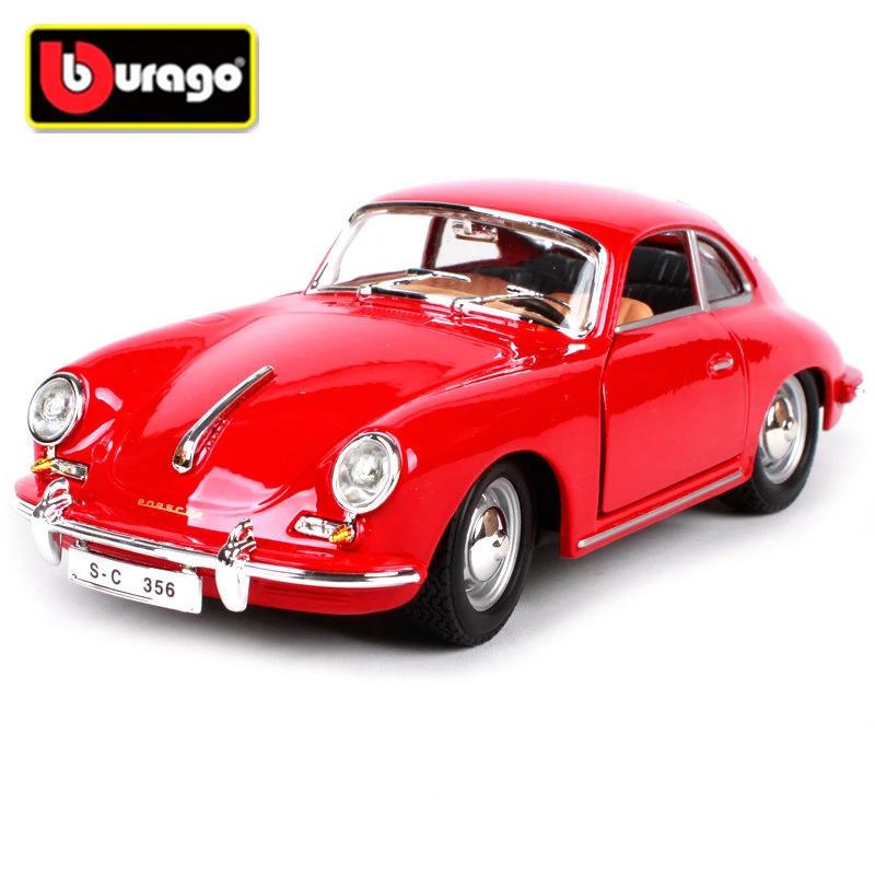 Vintage Porsche 356B Coupe Diecast Model 1:24 Scale 8 Vintage Porsche 356B Coupe Diecast Model 1:24 Scale - Image 8