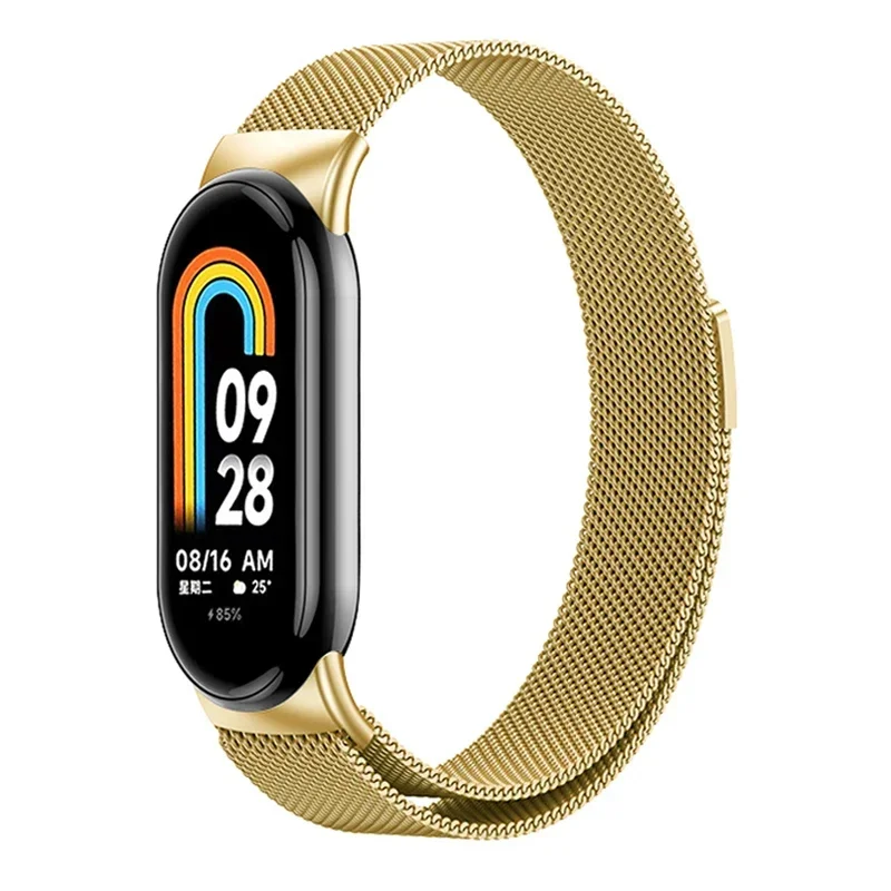 Stainless Steel Milanese Loop for Xiaomi Mi Band 8 9 Stainless Steel Milanese Loop for Xiaomi Mi Band 8 - Image 9