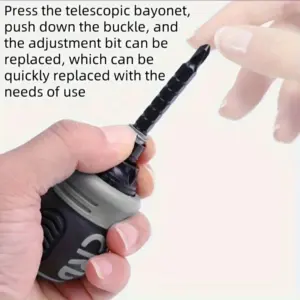 Black Titanium Steel Ratchet Screwdriver Set 11 Seef5512671154a588f6019335d32f097s