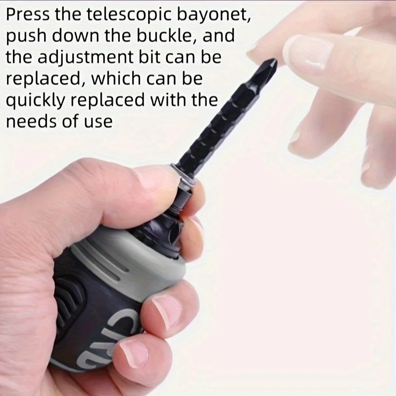 Black Titanium Steel Ratchet Screwdriver Set 6 Black Titanium Steel Ratchet Screwdriver Set - Image 6