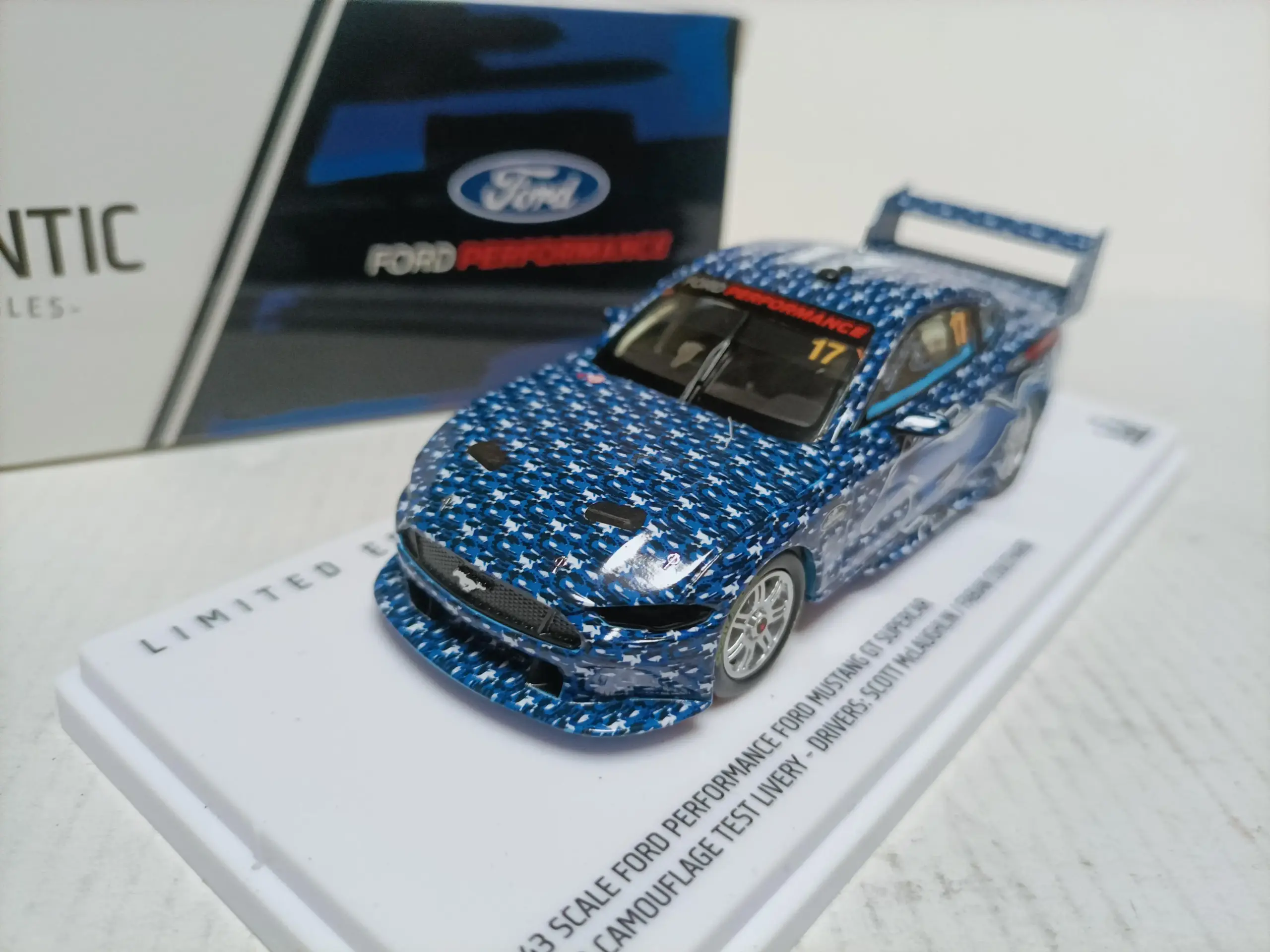 1:43 Ford Mustang Diecast Model Race Car 6 1:43 Ford Mustang Diecast Model Race Car - Image 6