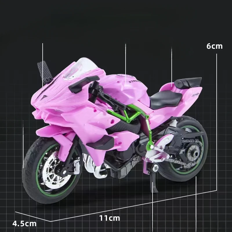 Kawasaki H2R 1:18 Scale Motorcycle Model 5 Kawasaki H2R 1:18 Scale Motorcycle Model - Image 5