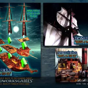 Detailed Pirate Ship Paper Model Kit 7 Sef569af39f734c4490a212e2dc9b61adh